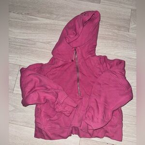 LULULEMON Scuba Half Zip | Pink Blossom, Size Small